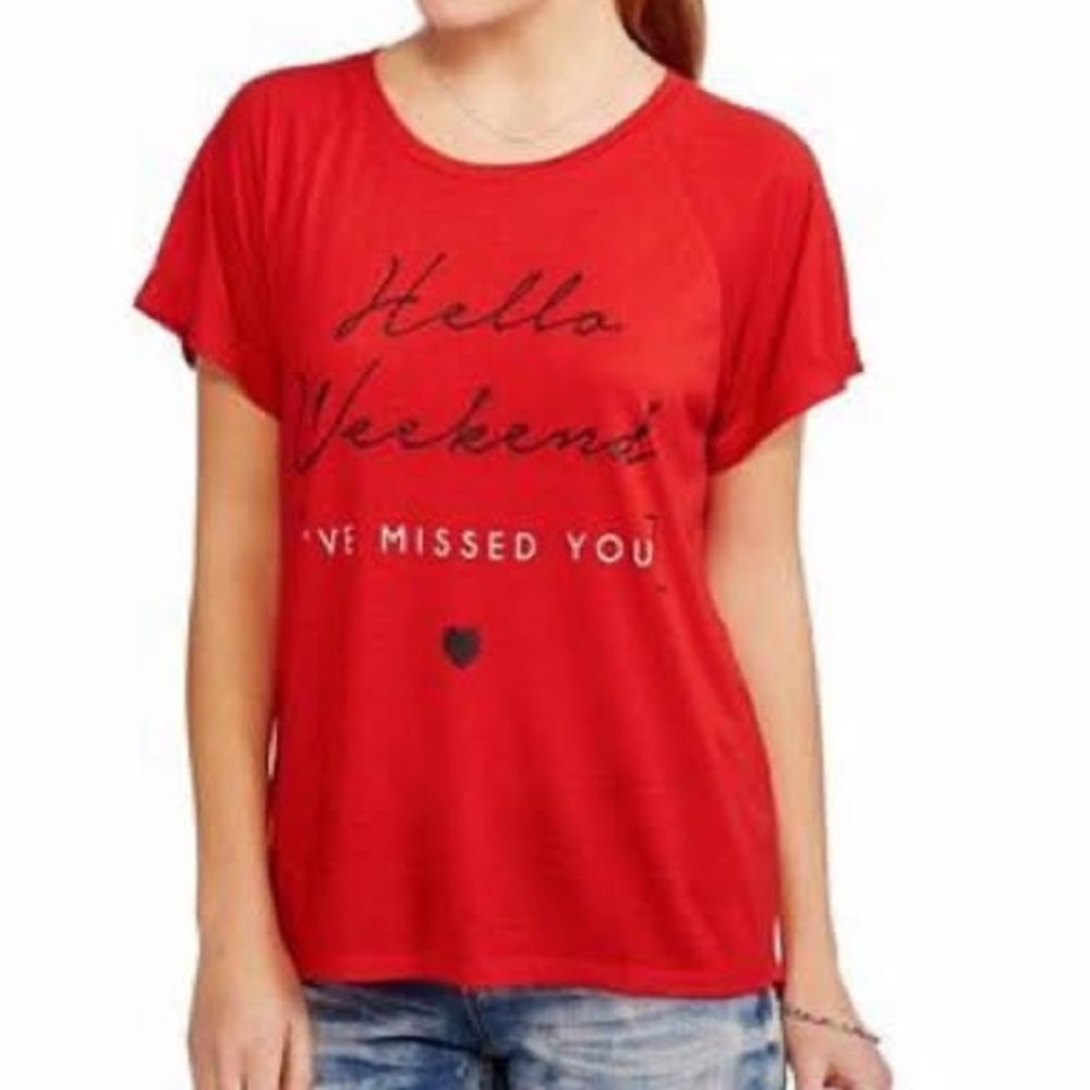 3/$20  ‘Hello Weekend, I've Missed You" Tee